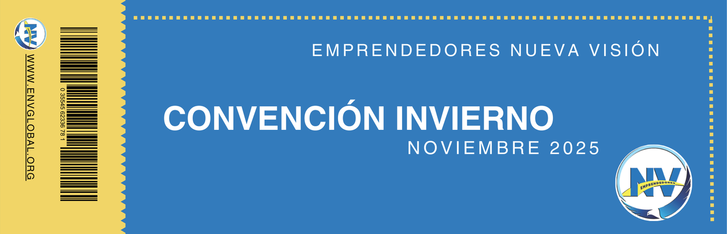 Boleto de convención de invierno 2025