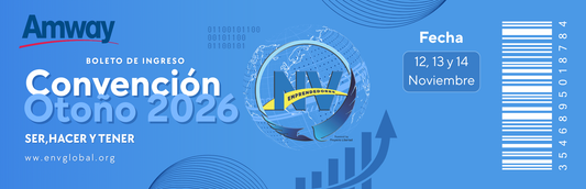 Boleto de convención Otoño 2026